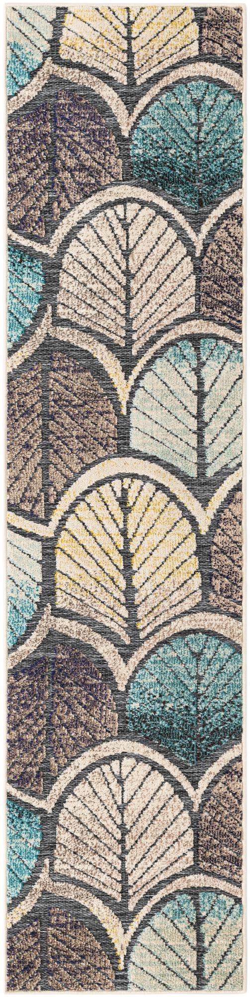 2' x 8' Easy-Clean Casablanca Indoor / Outdoor Runner Rug