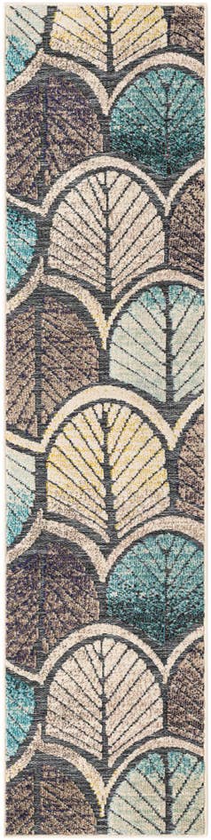 Detail image of 2' x 8' Easy-Clean Casablanca Indoor / Outdoor Runner Rug