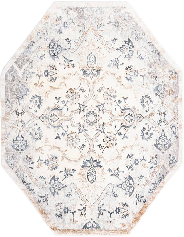 Detail image of 7' 10 x 7' 10 Highbury Octagon Rug