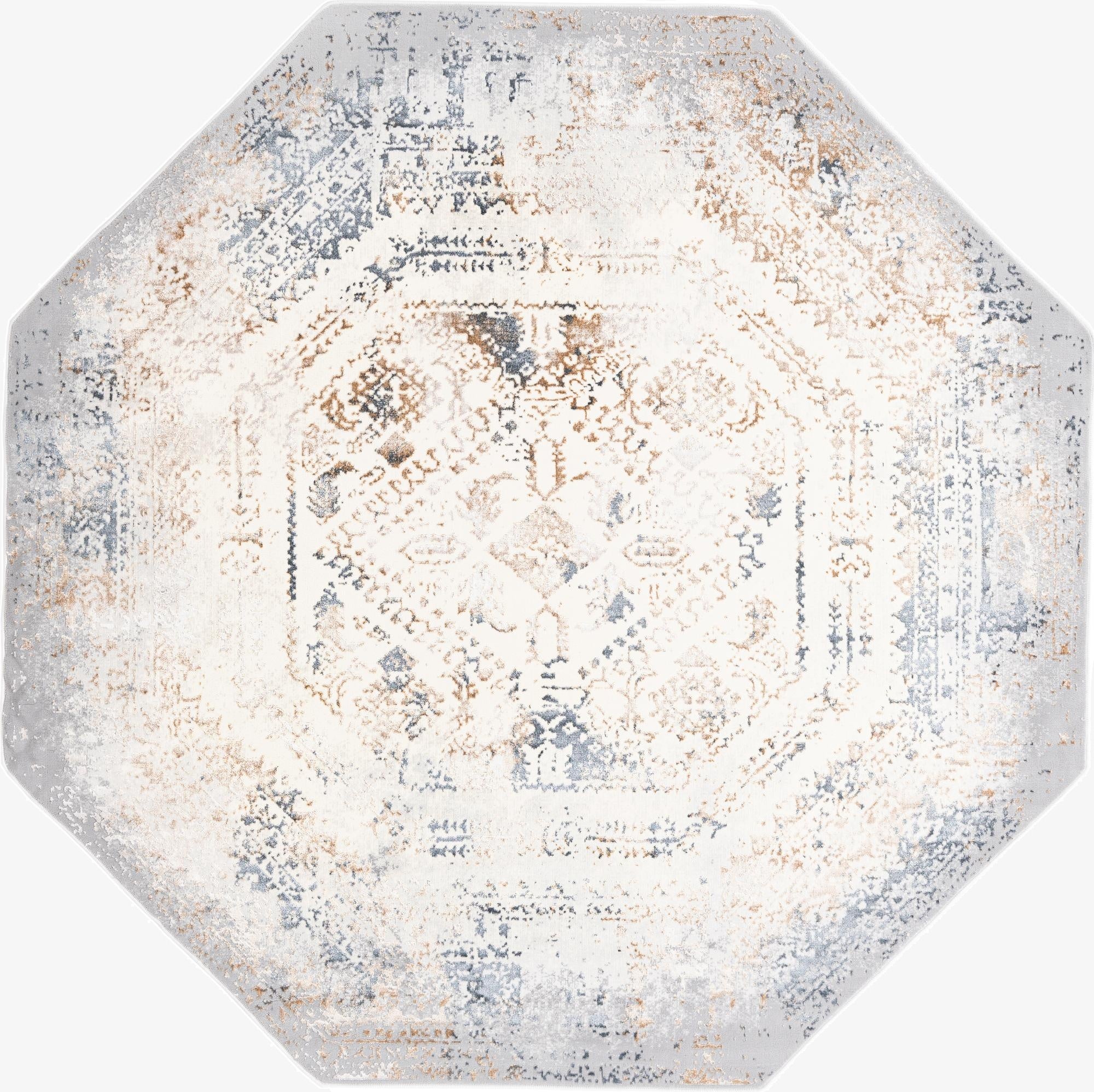 7' 10 x 7' 10 Highbury Octagon Rug