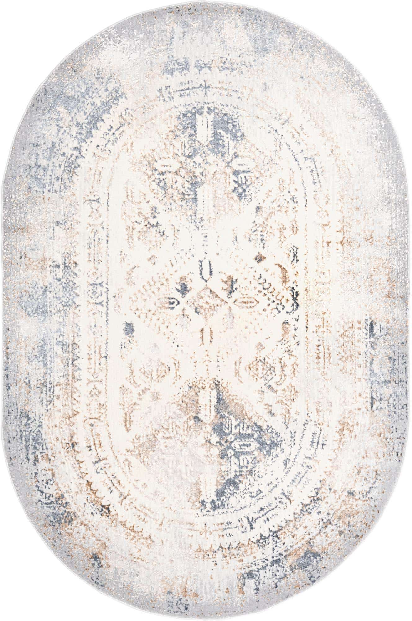 5' 3 x 8' Highbury Oval Rug