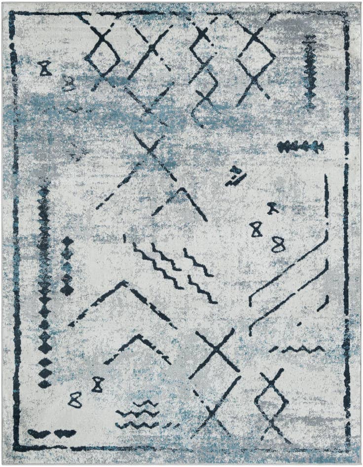 Detail image of 5' 3 x 8' Kamala Washable Rug