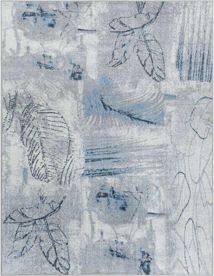 Detail image of 5' 3 x 8' Kamala Washable Rug