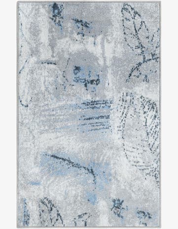 Ivory Gray Kamala Washable Rug