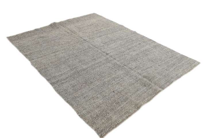 6' x 7' 9 Hand Woven Kilim Modern Wool Rug