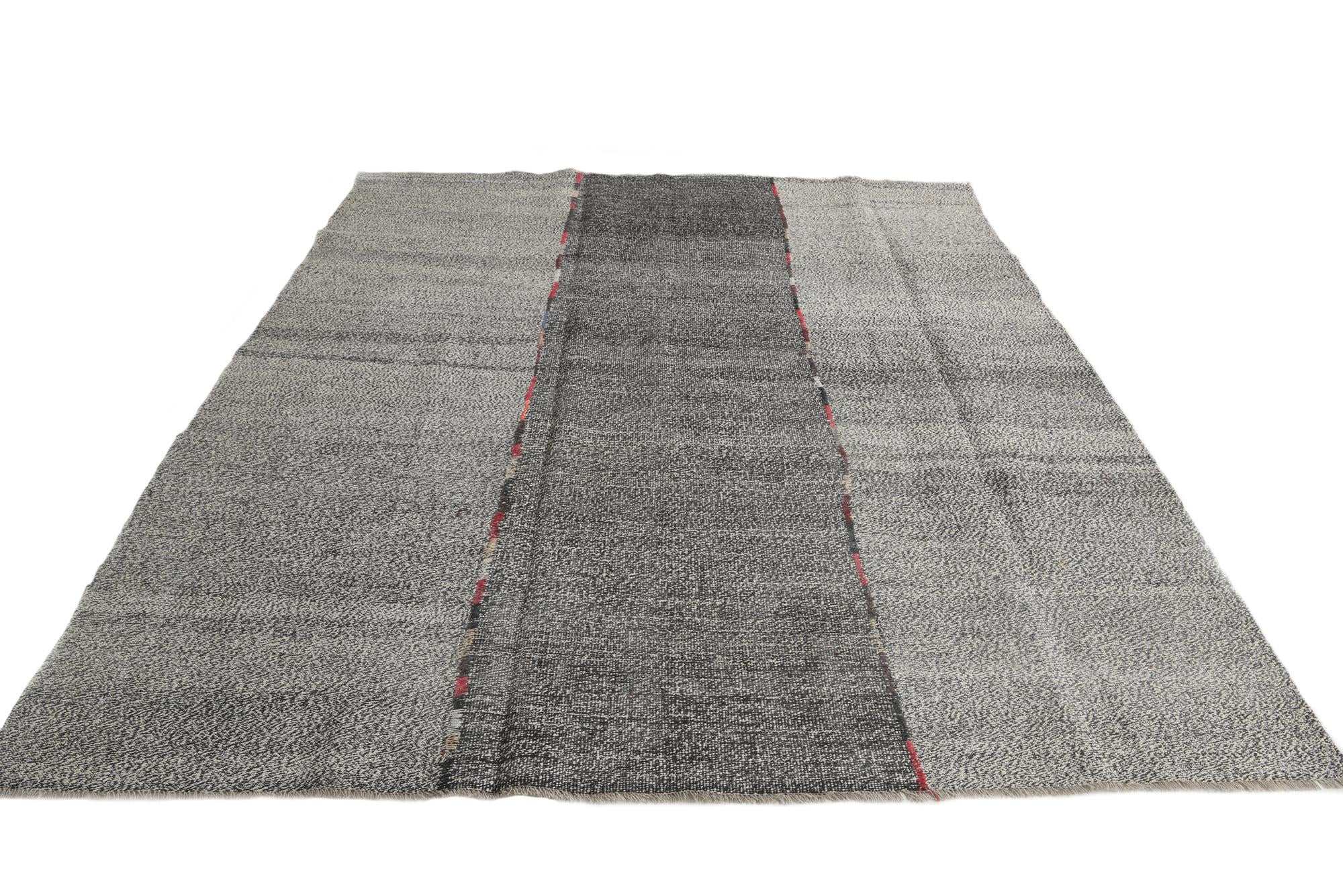 8' 5 x 9' 5 Hand Woven Kilim Modern Wool Rug