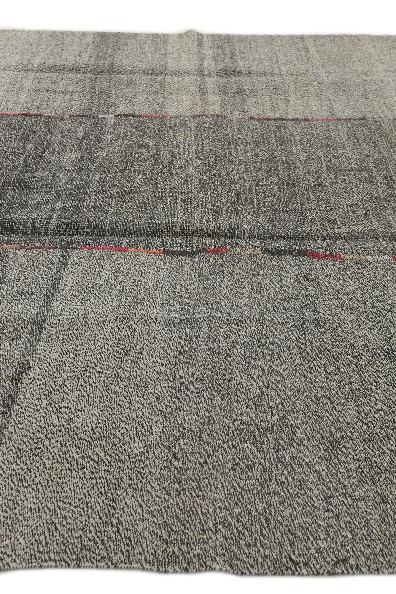 8' 5 x 9' 5 Hand Woven Kilim Modern Wool Rug