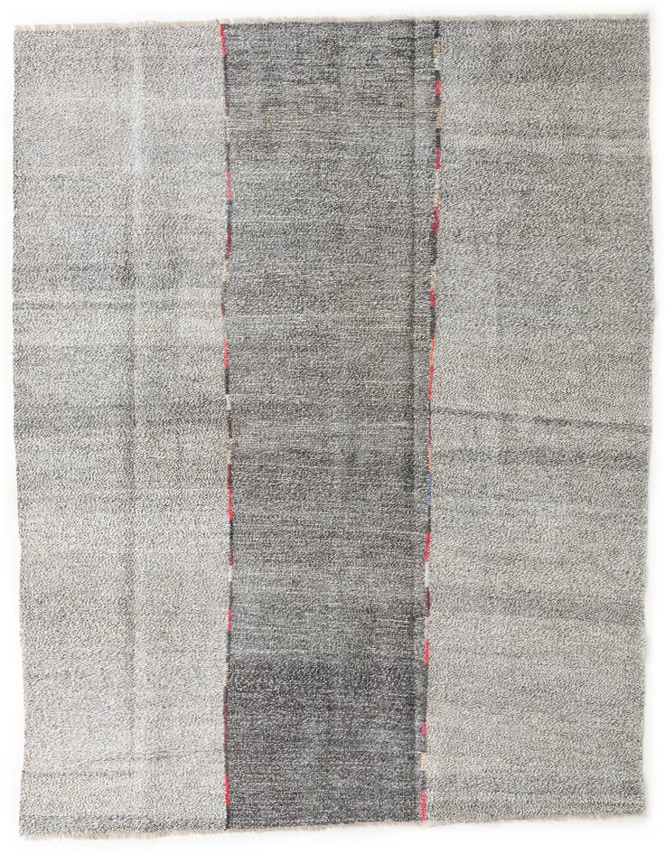 Detail image of 8' 5 x 9' 5 Hand Woven Kilim Modern Wool Rug