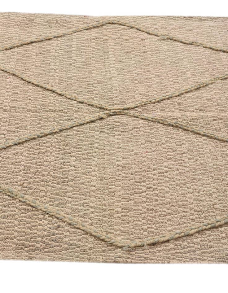 Detail image of 3' 8 x 6' 4  Hand Knotted Moroccan Wool Rug