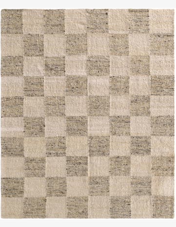 8' 2 x 9' 8 Hand Knotted Moroccan Wool Rug
