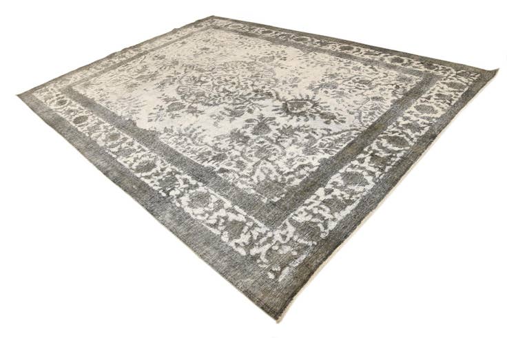 Detail image of 9' 7 x 12' 9 Hand Knotted Ultra Vintage Persian Wool Rug