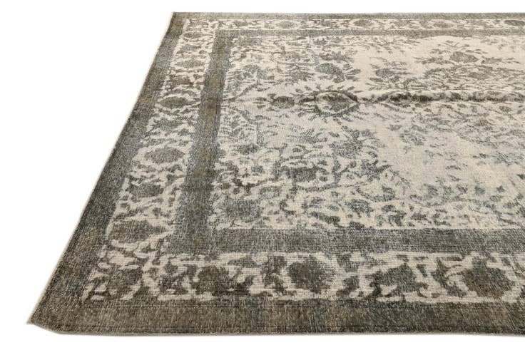 Detail image of 9' 7 x 12' 9 Hand Knotted Ultra Vintage Persian Wool Rug