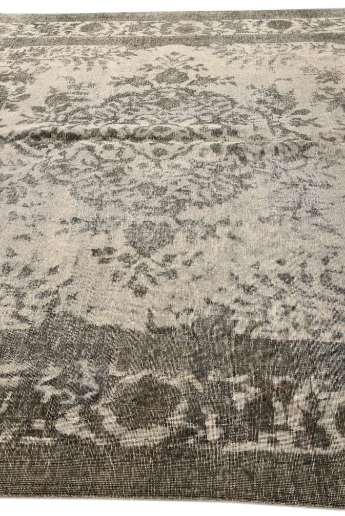 9' 7 x 12' 9 Hand Knotted Ultra Vintage Persian Wool Rug