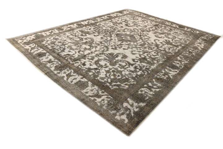 9' 4 x 12' 3 Hand Knotted Ultra Vintage Persian Wool Rug