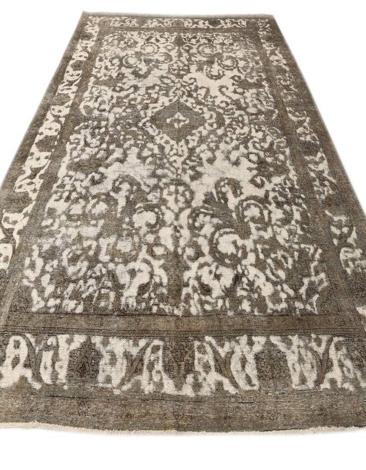 Detail image of 9' 4 x 12' 3  Hand Knotted Ultra Vintage Persian Wool Rug