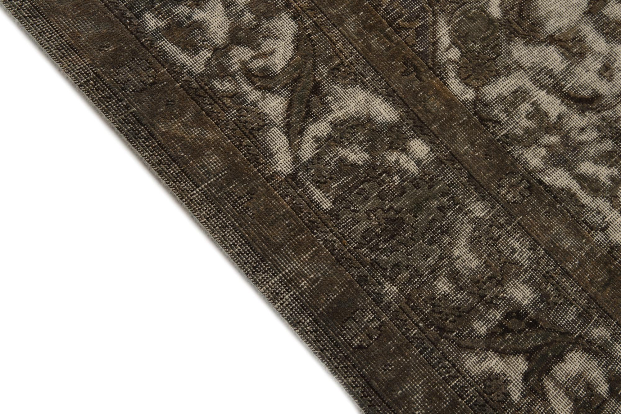9' 4 x 12' 3 Hand Knotted Ultra Vintage Persian Wool Rug