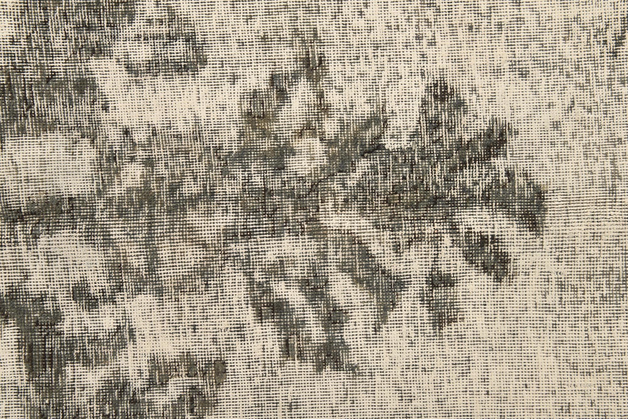 9' 2 x 12' 5 Hand Knotted Ultra Vintage Persian Wool Rug