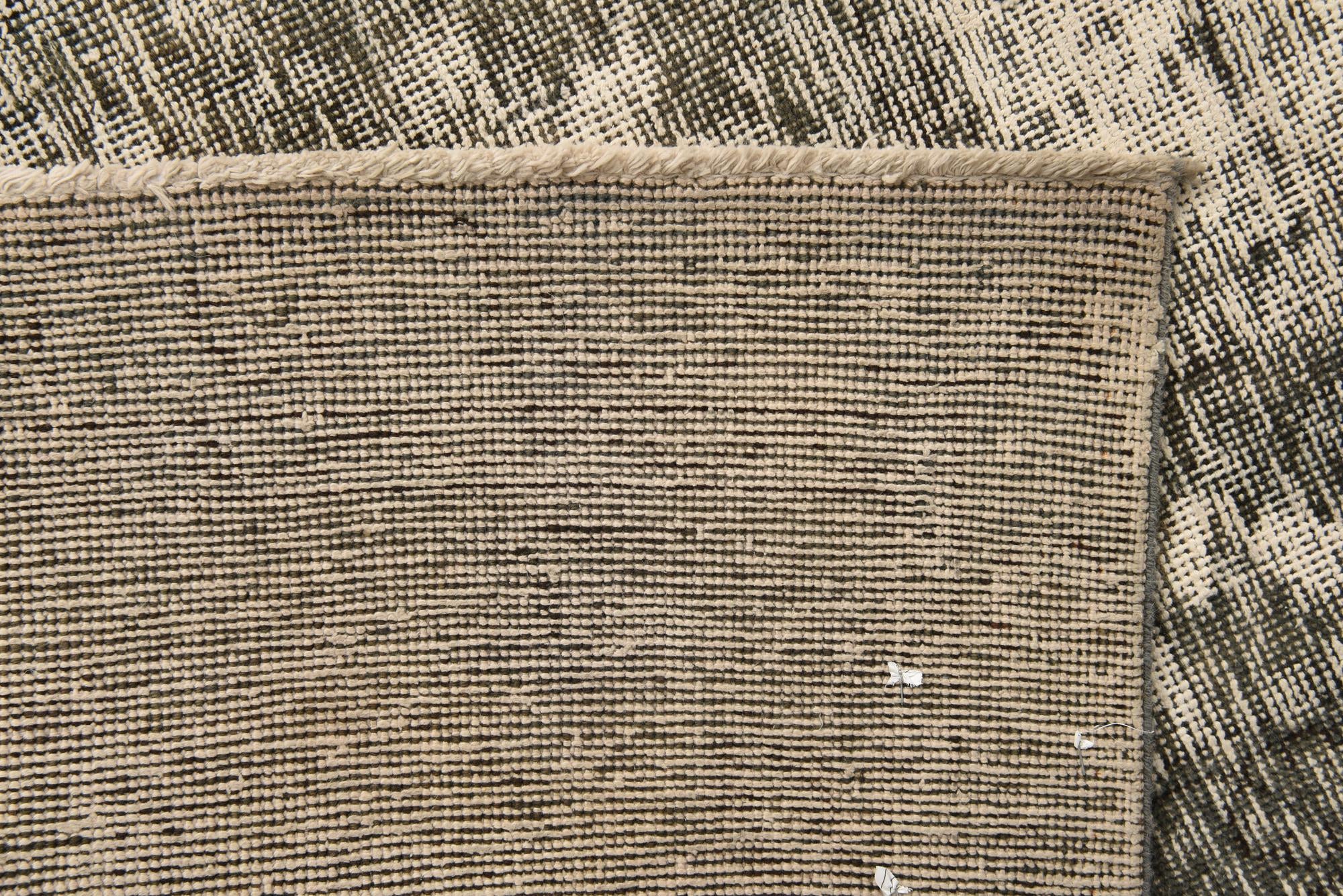 9' 2 x 12' 5 Hand Knotted Ultra Vintage Persian Wool Rug