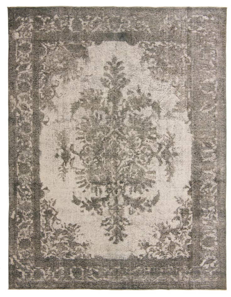 Detail image of 9' 2 x 12' 5 Hand Knotted Ultra Vintage Persian Wool Rug
