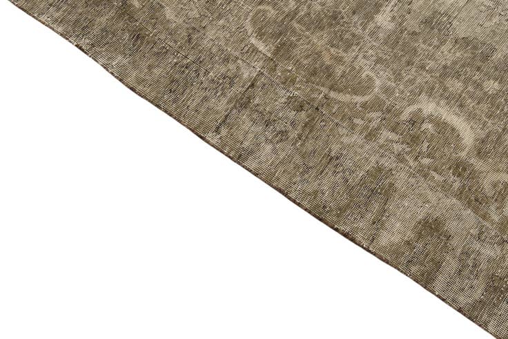 Detail image of 6' 7 x 9' 10 Hand Knotted Ultra Vintage Persian Wool Rug