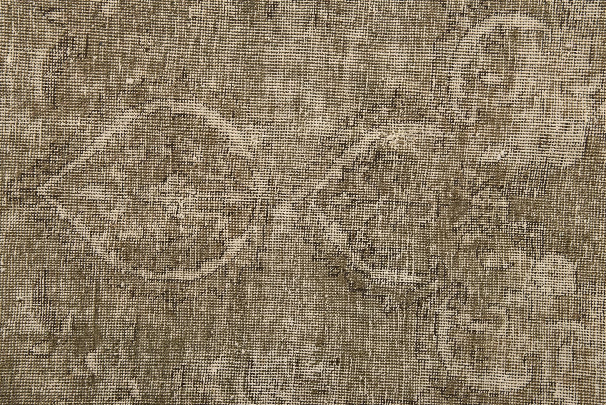 6' 7 x 9' 10 Hand Knotted Ultra Vintage Persian Wool Rug