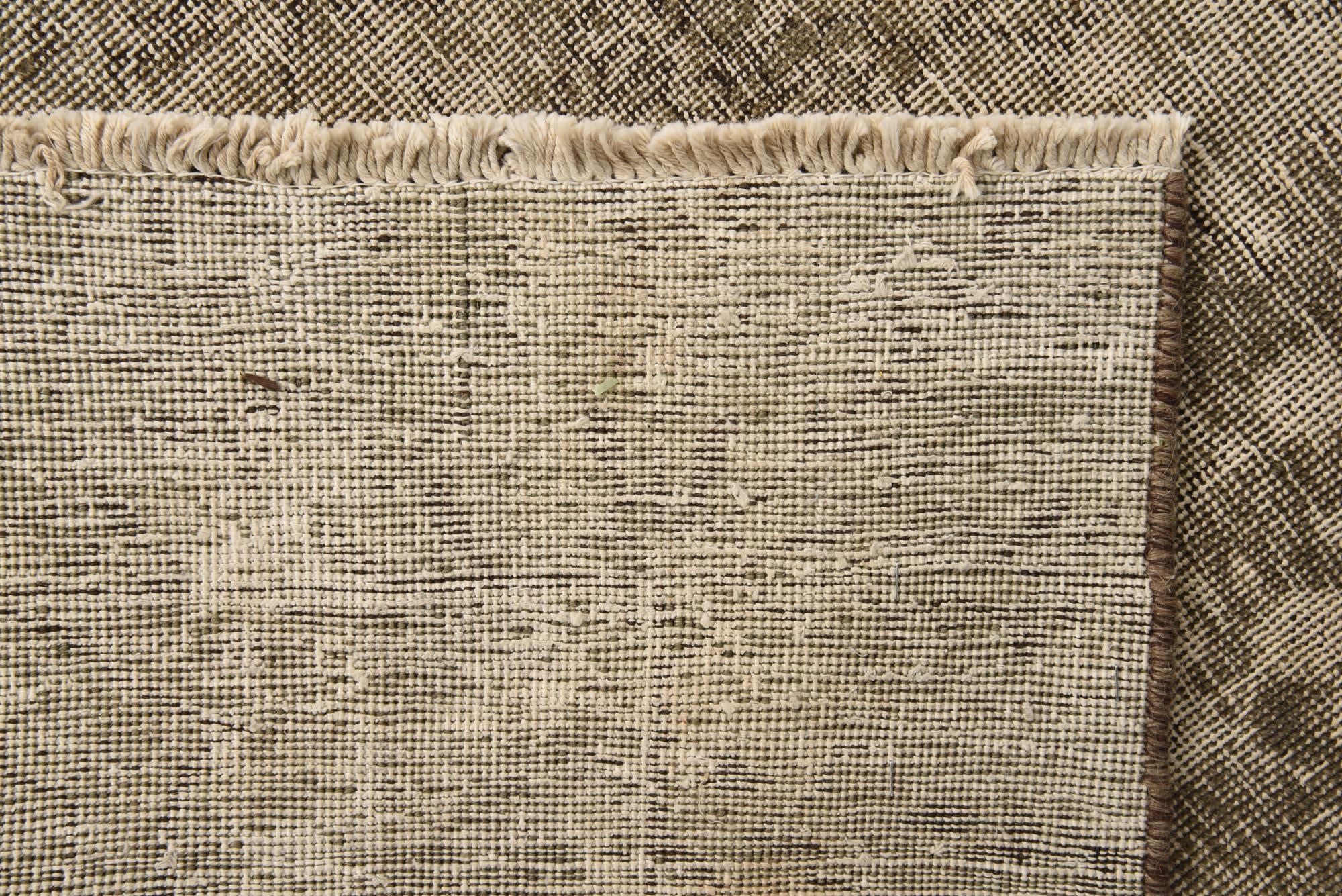 6' 7 x 9' 10 Hand Knotted Ultra Vintage Persian Wool Rug