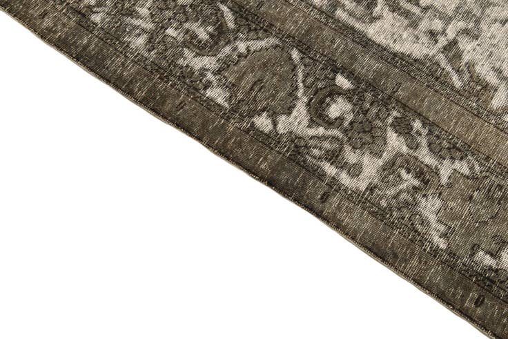 Detail image of 9' 6 x 12' 9 Hand Knotted Ultra Vintage Persian Wool Rug