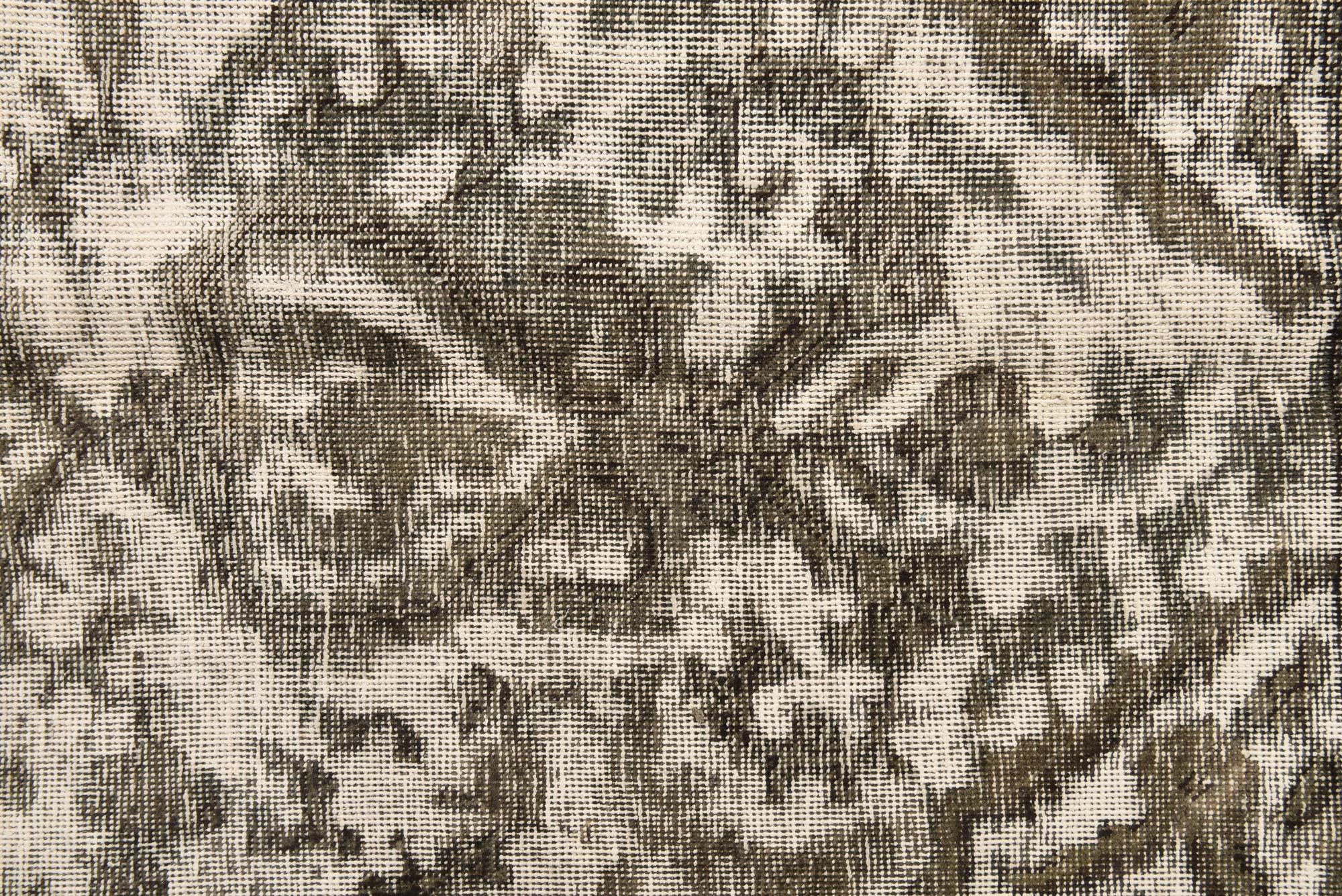 9' 6 x 12' 9 Hand Knotted Ultra Vintage Persian Wool Rug