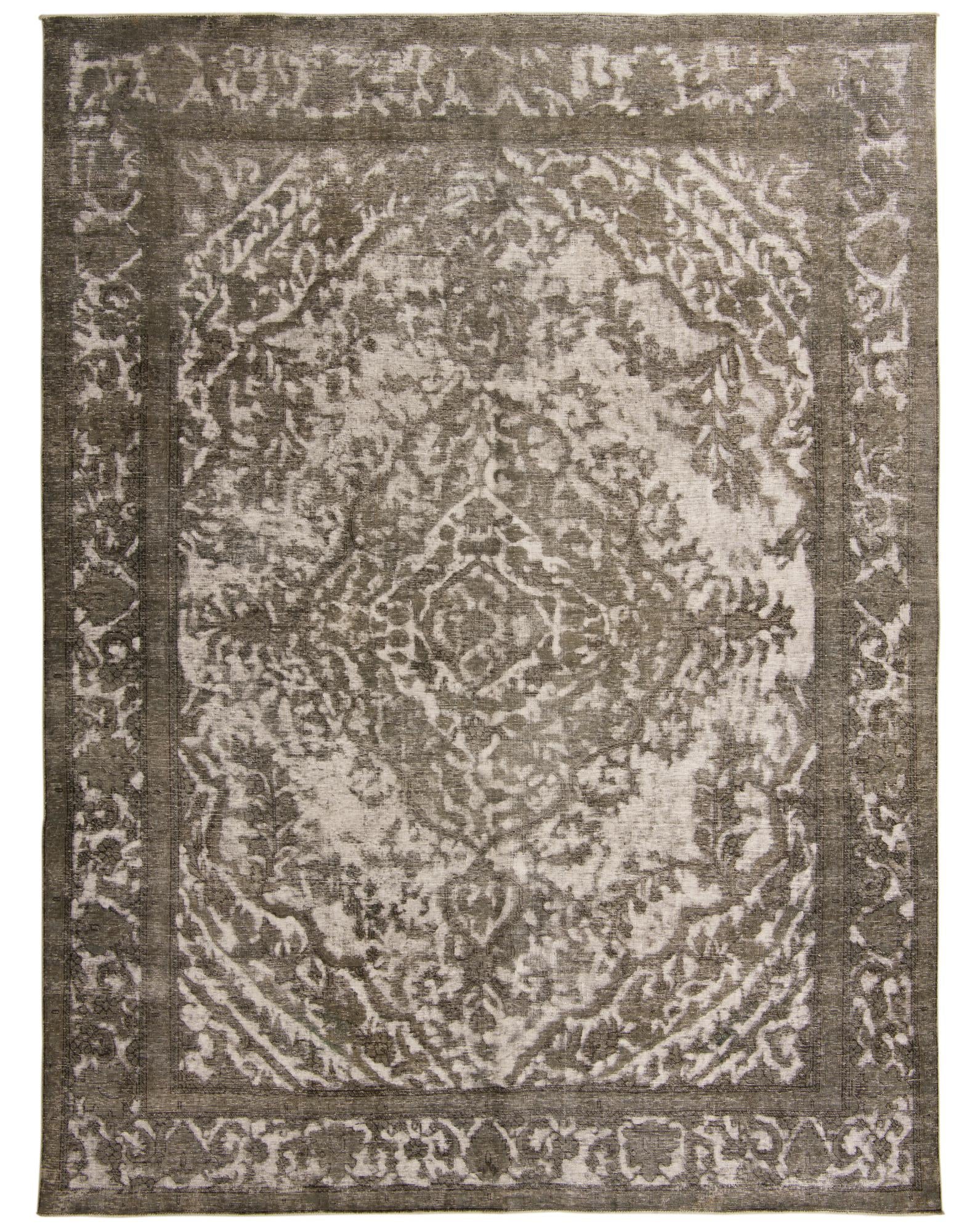 9' 6 x 12' 9 Hand Knotted Ultra Vintage Persian Wool Rug