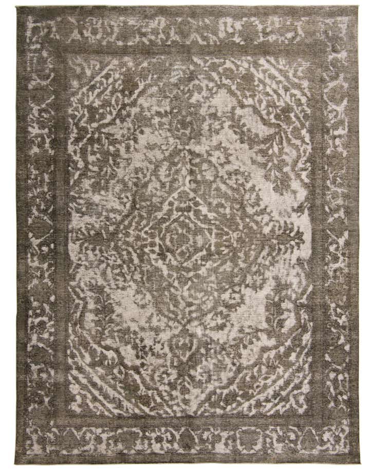 9' 6 x 12' 9 Hand Knotted Ultra Vintage Persian Wool Rug