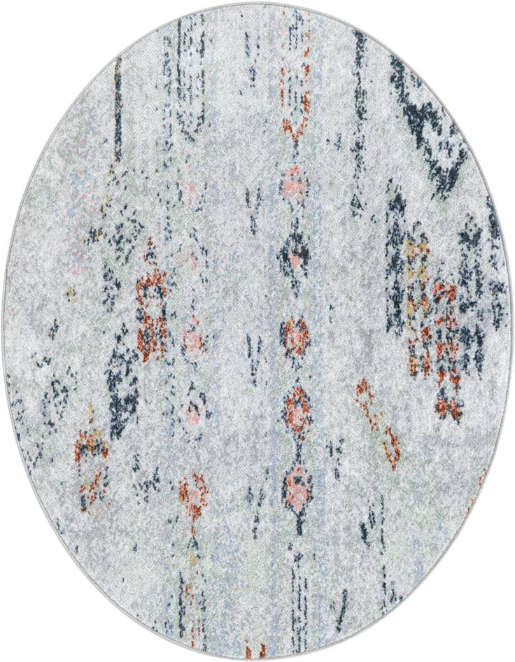 Detail image of 3' 3 x 3' 3 Kamala Washable Round Rug