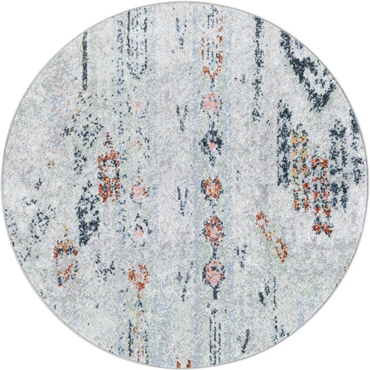 Detail image of 3' 3 x 3' 3 Kamala Washable Round Rug