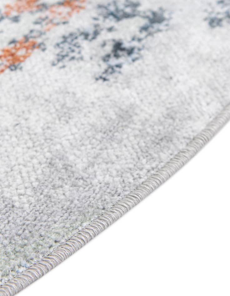 Detail image of 3' 3 x 3' 3 Kamala Washable Round Rug