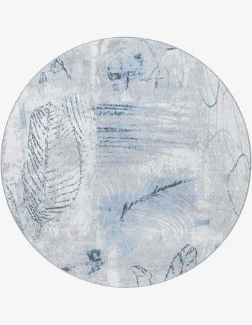 5' 3 x 5' 3 Kamala Washable Round Rug