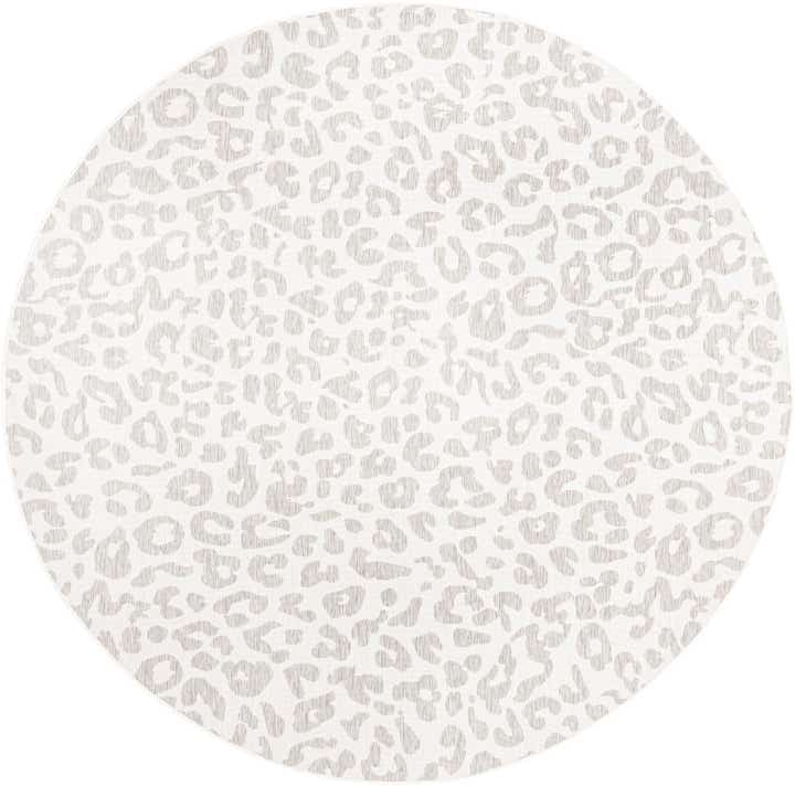 10' x 10' Easy-Clean Safari Indoor / Outdoor Round Rug