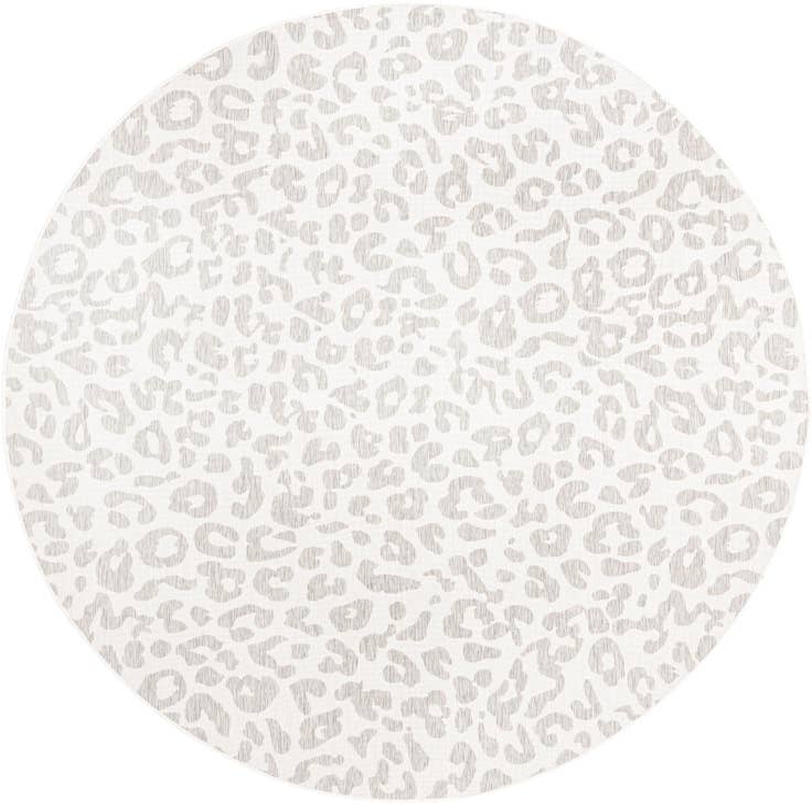 Detail image of 10' x 10' Easy-Clean Safari Indoor / Outdoor Round Rug