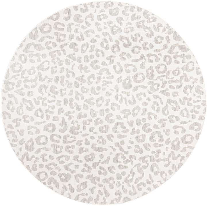 13' x 13' Easy-Clean Safari Indoor / Outdoor Round Rug