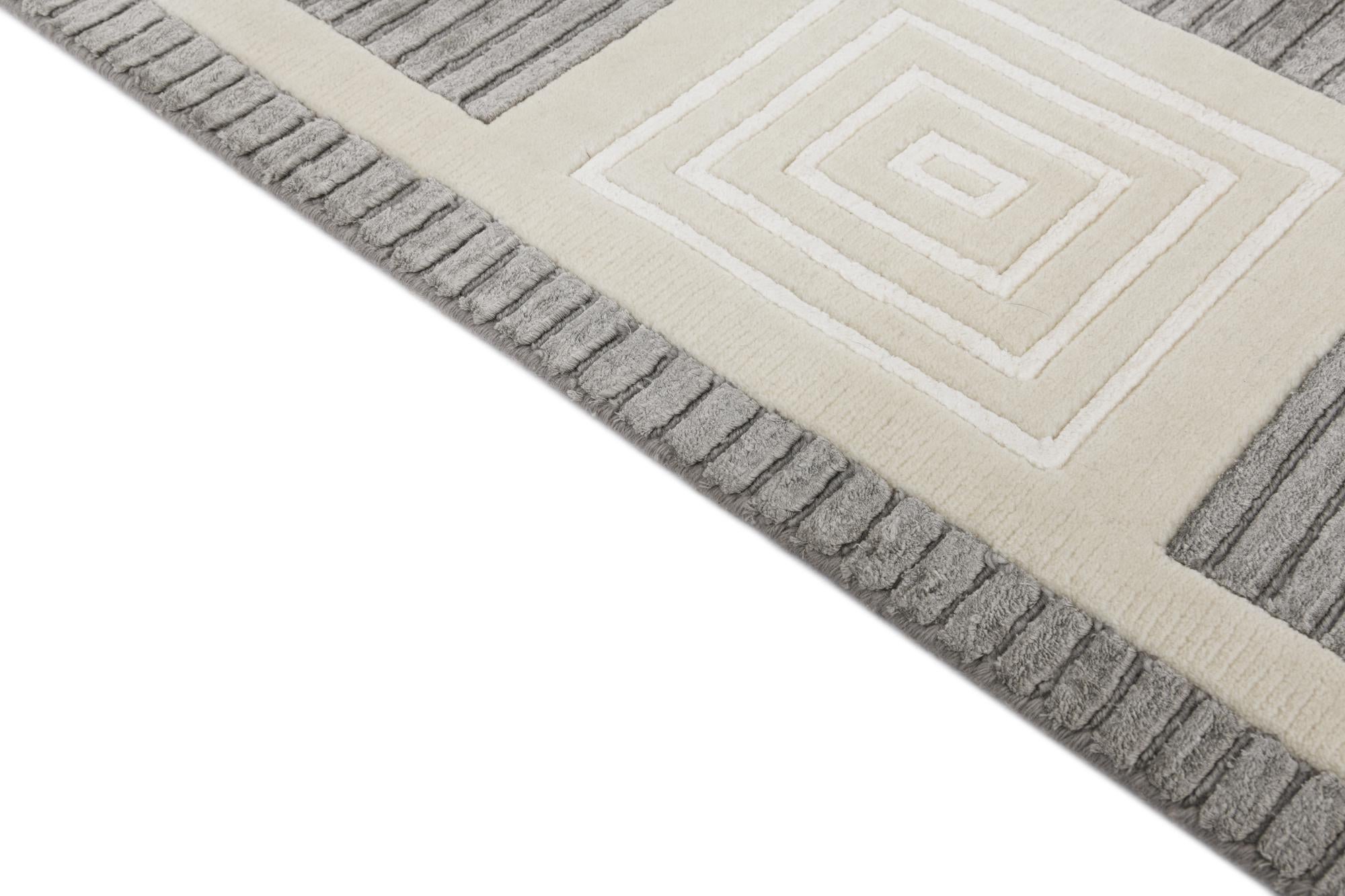 2' 7 x 13' 5 Hand Knotted Darya Wool Runner Rug