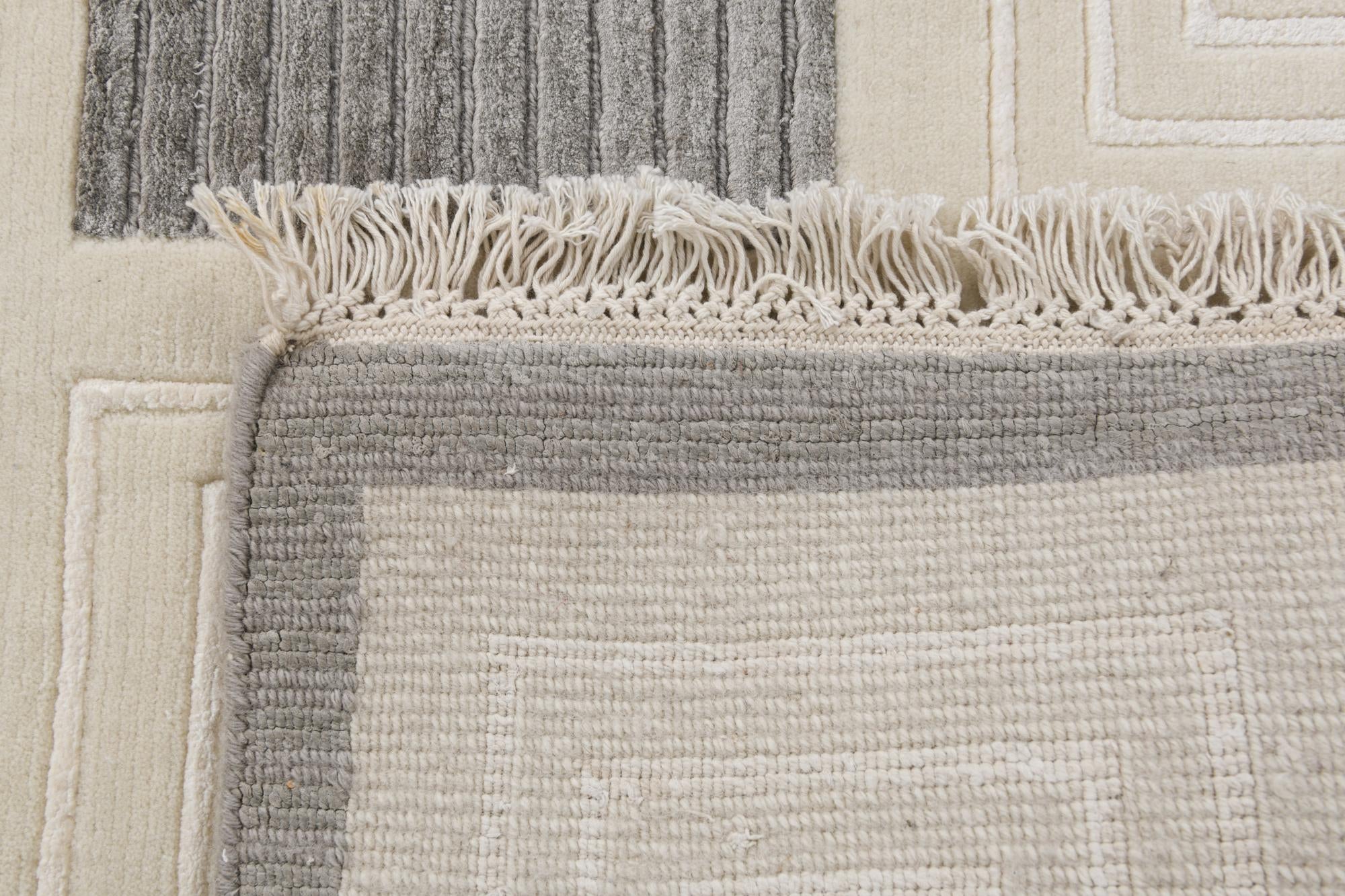2' 7 x 13' 5 Hand Knotted Darya Wool Runner Rug