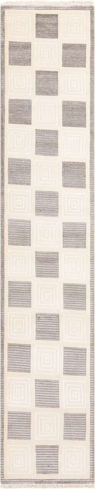 2' 7 x 13' 5 Hand Knotted Darya Wool Runner Rug