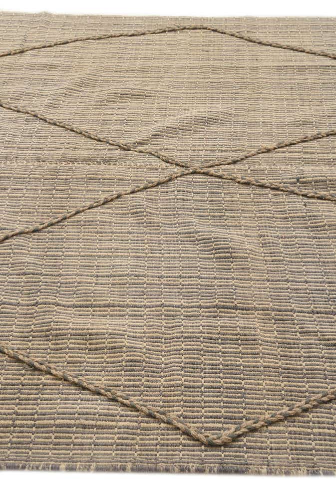 6' 1 x 12' 1 Hand Knotted Moroccan Wool Runner Rug