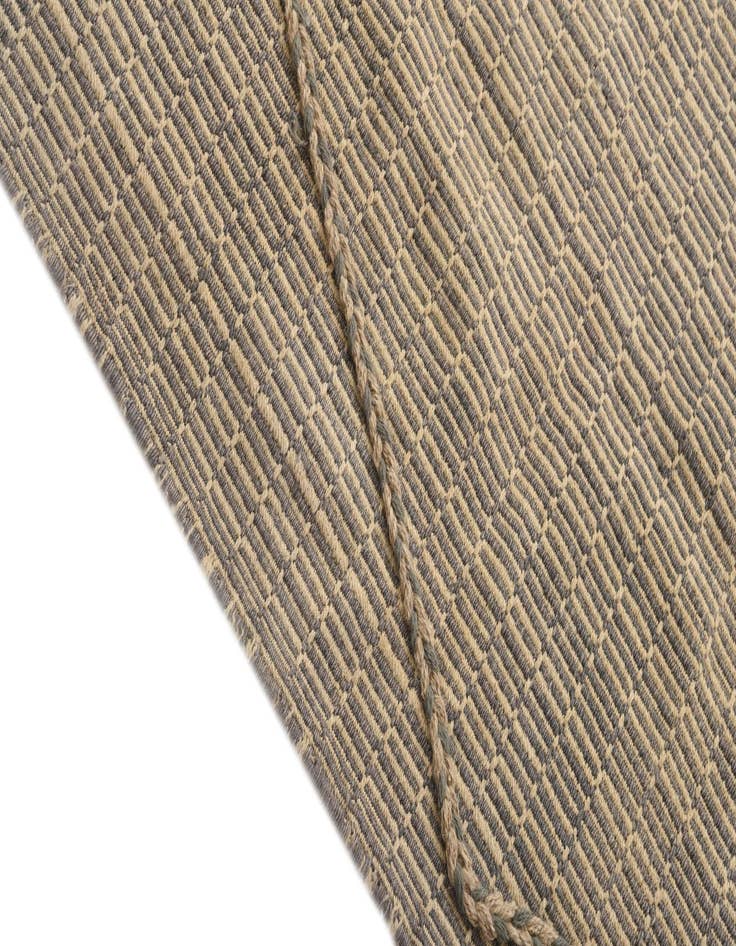 Detail image of 6' 1 x 12' 1 Hand Knotted Moroccan Wool Runner Rug