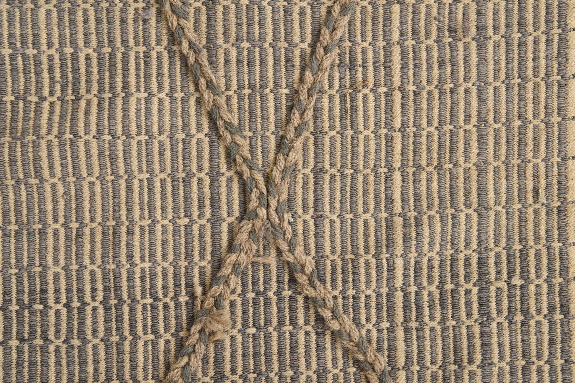 6' 1 x 12' 1 Hand Knotted Moroccan Wool Runner Rug