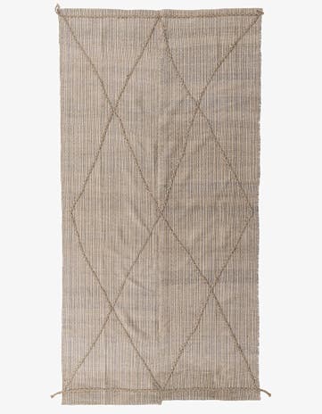6' 1 x 12' 1 Hand Knotted Moroccan Wool Runner Rug