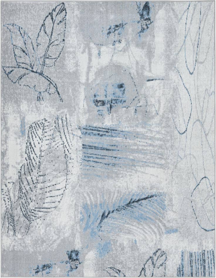 Detail image of 7' 10 x 7' 10 Kamala Washable Square Rug