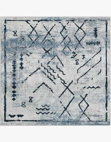 5' 3 x 5' 3 Kamala Washable Square Rug