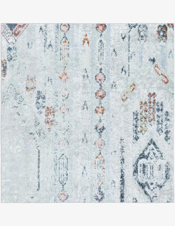 7' 10 x 7' 10 Kamala Washable Square Rug