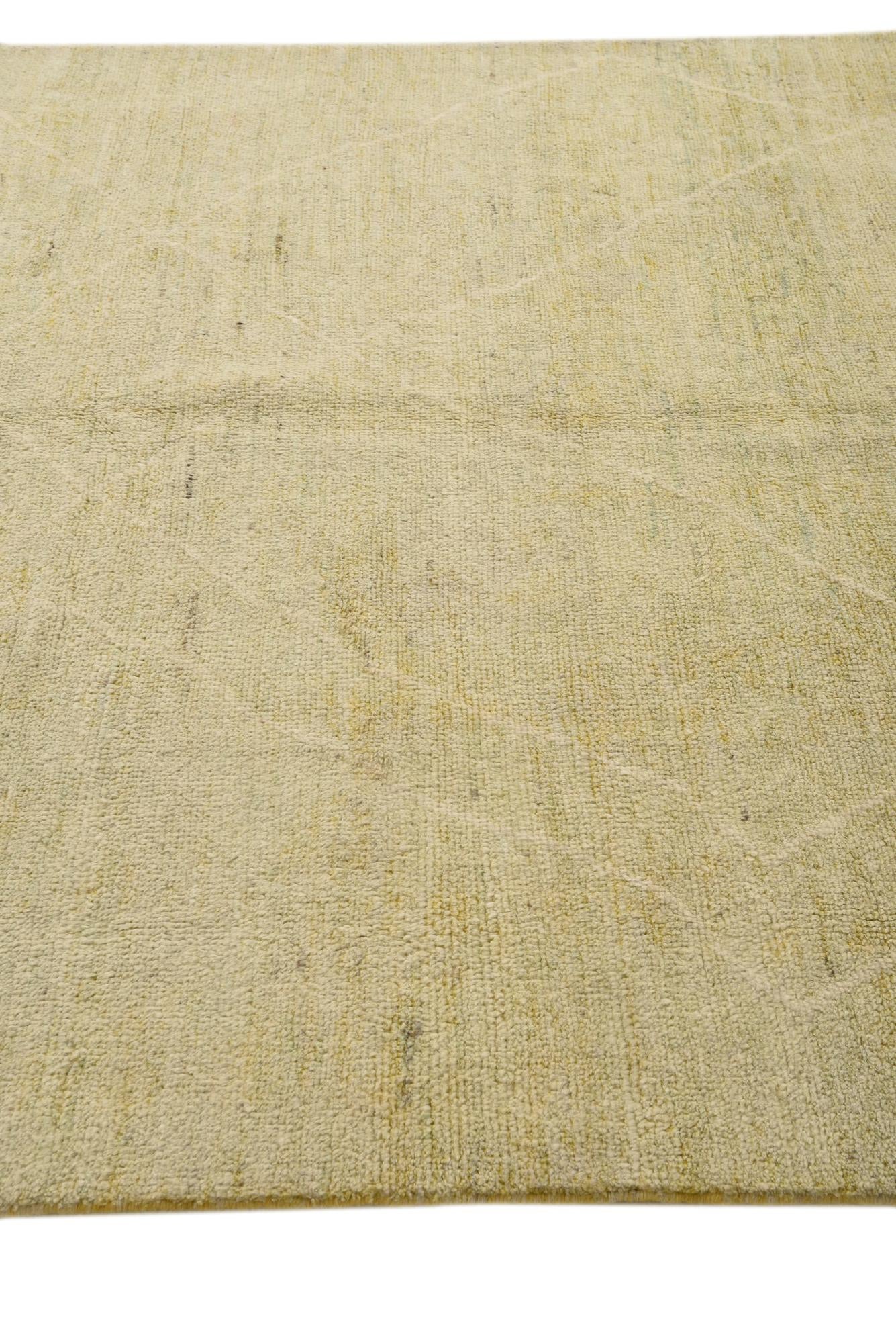 6' 4 x 10' 2 Hand Knotted Darya Wool Rug