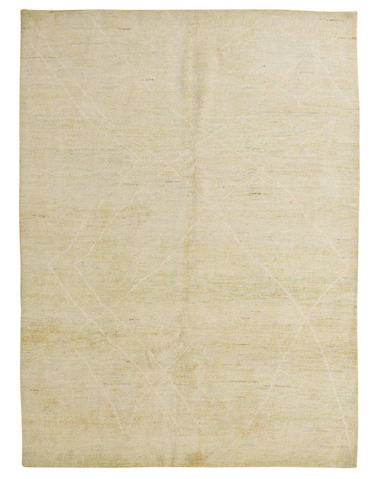 Detail image of 6' 4 x 10' 2 Hand Knotted Darya Wool Rug