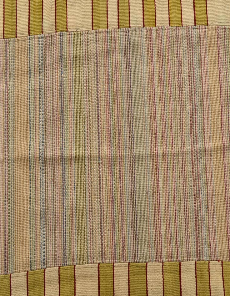 Detail image of 10' 5 x 12' 4  Hand Woven Kilim Modern Wool Rug